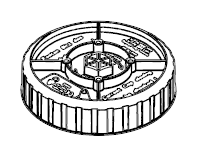 Zeige Details für Revisionsdeckel PPs DN160 mit Dichtung Bild von Revisionsdeckel PPs DN160 mit Dichtung