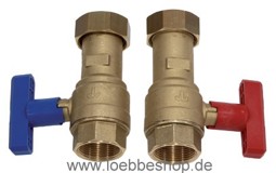 Zeige Details für Installations-Set Wartungshähne Bild von Installations-Set Wartungshähne