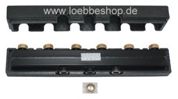 Zeige Details für Verteilerbalken für 3 Rohrgruppen Bild von Verteilerbalken für 3 Rohrgruppen