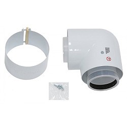 Zeige Details für Bogen 87 Grad 80/125 Bild von Bogen 87 Grad 80/125