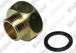 Zeige Details für Vaillant Adapter G1 - G3/4, abgerundet Bild von Vaillant Adapter G1 - G3/4, abgerundet