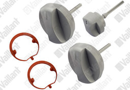 Zeige Details für Vaillant Knopf-Set grau
 Bild von Vaillant Knopf-Set grau