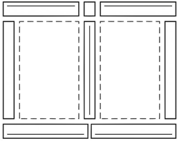Zeige Details für Indach Grundset nebeneinander Bild von Indach Grundset nebeneinander
