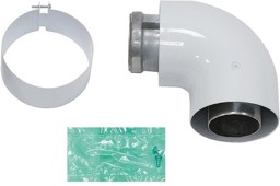 Zeige Details für Bogen 90 Grad turboTEC Bild von Bogen 90 Grad turboTEC