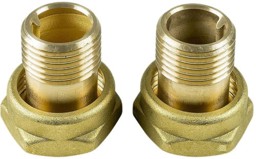 Zeige Details für Rohrverschraubung G1¼ x R1 Rotguss Bild von Rohrverschraubung G1¼ x R1 Rotguss