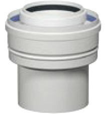Zeige Details für Abgas/Zuluft Adapter 60/100 > 80/125 Bild von Abgas/Zuluft Adapter 60/100 > 80/125