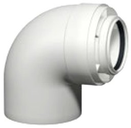 Zeige Details für AZ-Bogen 87 Grad Abgassystem 60/100 Bild von AZ-Bogen 87 Grad Abgassystem 60/100