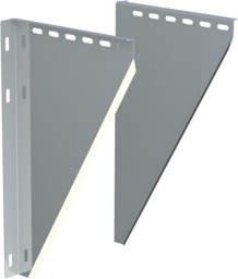 Zeige Details für Konsolbleche (Paar) - Wandabstand 50-150mm (22) Bild von Konsolbleche (Paar) - Wandabstand 50-150mm (22)
