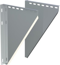 Zeige Details für Konsolbleche (Paar) - Wandabstand 150-250mm (22) Bild von Konsolbleche (Paar) - Wandabstand 150-250mm (22)
