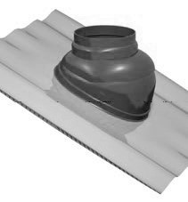 Zeige Details für Universal - Dachpfanne, schwarz D = 200 mm Bild von Universal - Dachpfanne, schwarz D = 200 mm
