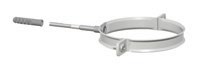 Zeige Details für Rohrschelle Ø125 mm - weiss Bild von Rohrschelle Ø125 mm - weiss