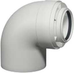 Zeige Details für AZ-Bogen 87 Grad Abgassystem 80/125 Bild von AZ-Bogen 87 Grad Abgassystem 80/125