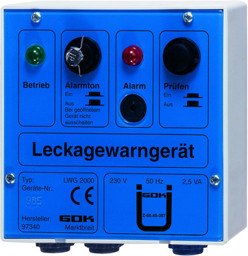 Zeige Details für Leckagewarngerät LWG 2000 Bild von Leckagewarngerät LWG 2000