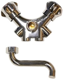 Zeige Details für Mischbatterie mit Schwenkauslauf Bild von Mischbatterie mit Schwenkauslauf