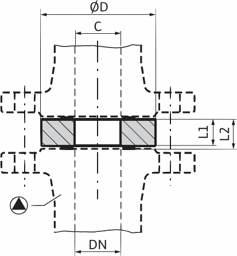 Zeige Produkte für Kategorie Flansch-Zwischenstutzen Bild für Kategorie Flansch-Zwischenstutzen