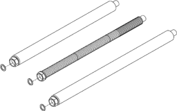 Zeige Details für Installations-Set WHI S-H Bild von Installations-Set WHI S-H