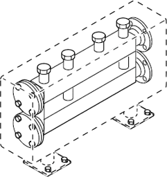 Zeige Details für Modul-Verteiler WHV 2-M-20  Bild von Modul-Verteiler WHV 2-M-20