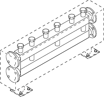 Zeige Details für Modul-Verteiler WHV 3-M-10 Bild von Modul-Verteiler WHV 3-M-10