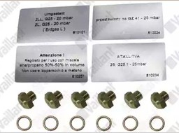 Zeige Details für Vaillant Düsenwechselsatz (6 Düsen D=1,73) Bild von Vaillant Düsenwechselsatz (6 Düsen D=1,73)