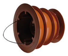 Zeige Details für Haube Dachdurchführung Ø 80/125 rot Bild von Haube Dachdurchführung Ø 80/125 rot