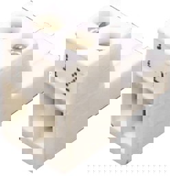 Zeige Details für Gegenstecker 2-polig weiß SFK Bild von Gegenstecker 2-polig weiß SFK