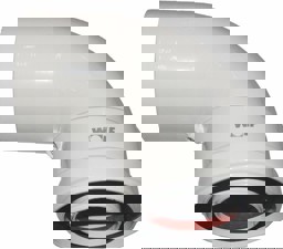 Zeige Details für Bogen 90° für Luft-/Abgasrohr DN60/100 Bild von Bogen 90° für Luft-/Abgasrohr DN60/100