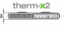 Zeige Details für Kermi Profil-K Typ12 BH600x64x700mm Bild von Kermi Profil-K Typ12 BH600x64x700mm