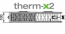 Zeige Details für Kermi Profil-V Typ22 BH500x100x800 Bild von Kermi Profil-V Typ22 BH500x100x800