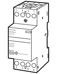 Zeige Details für Leistungsschütz 4S 230/400V Bild von Leistungsschütz 4S 230/400V