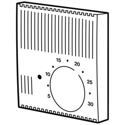 Bild von Raumtemperaturregler Heizen/Kühlen 