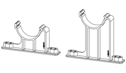 Zeige Details für Wandhalterset für Solekreisverteiler Typ WSZ WH Bild von Wandhalterset für Solekreisverteiler Typ WSZ WH