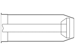 Zeige Details für Flammkopfverlängerung 300 mm WG10F/0-D Bild von Flammkopfverlängerung 300 mm WG10F/0-D