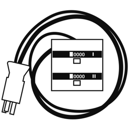Zeige Details für Zeitzähler eingebaut WG10 / WG20 Bild von Zeitzähler eingebaut WG10 / WG20
