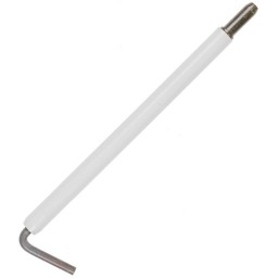 Zeige Details für Zündelektrode WG5-40 Isolator Ø6 x 80 mm Bild von Zündelektrode WG5-40 Isolator Ø6 x 80 mm