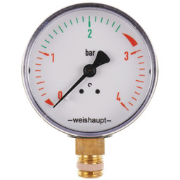 Zeige Details für Manometer 0-4 bar G 1/4 Bild von Manometer 0-4 bar G 1/4