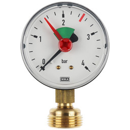 Zeige Details für Manometer mit G3/4 Anschluß Bild von Manometer mit G3/4 Anschluß