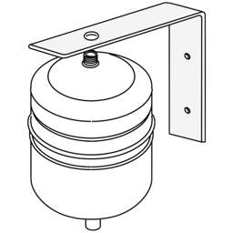 Bild von Expansionsgefäß weiß WEGSol 18/24