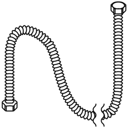 Zeige Details für Wellrohr DN16 Anschluss Expansionsgefäß Bild von Wellrohr DN16 Anschluss Expansionsgefäß