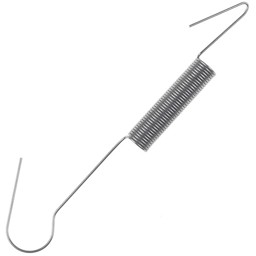 Zeige Details für Zugfeder d=0,8 mm, L=1200 mm Bild von Zugfeder d=0,8 mm, L=1200 mm