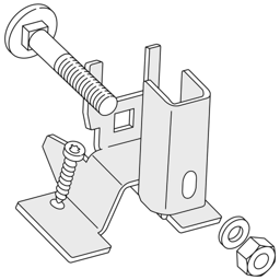 Zeige Details für Profilstützen-Set WTS-F1 IV/IH Bild von Profilstützen-Set WTS-F1 IV/IH