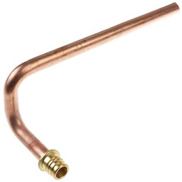 Zeige Details für Anschlussrohr Rücklauf mit Steckanschluss x Ø18 mm Bild von Anschlussrohr Rücklauf mit Steckanschluss x Ø18 mm