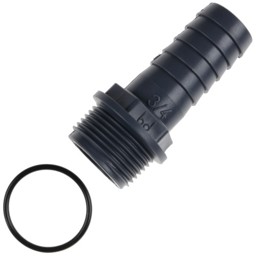 Zeige Details für Schlauchtülle Ø20 mm x 3/4''A Bild von Schlauchtülle Ø20 mm x 3/4''A