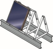 Zeige Produkte für Kategorie Flachdach Aufständerung Bild für Kategorie Flachdach Aufständerung