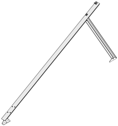Zeige Details für Aufständerung SV für Flachdächer 30° Bild von Aufständerung SV für Flachdächer 30°