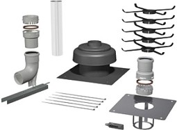 Bild von Basispaket Schacht DN110 (Metall/PPs, flex)