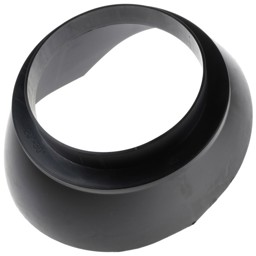 Zeige Details für Regenkragen RAL 9011 PP schwarz Bild von Regenkragen RAL 9011 PP schwarz