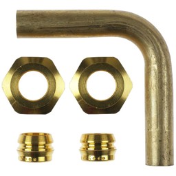 Zeige Details für Bogen für Entlüftung mit Klemmringverschraubung 15 x 1 mm Bild von Bogen für Entlüftung mit Klemmringverschraubung 15 x 1 mm