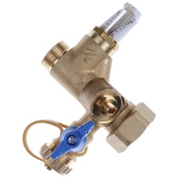 Zeige Details für Strangregulierventil DRS-KFE G1 x G3/4A mit 0,5-6 l/min. Bild von Strangregulierventil DRS-KFE G1 x G3/4A mit 0,5-6 l/min.