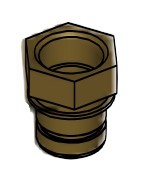 Zeige Details für Steckverbindernippel G1 auf Ø28mm Bild von Steckverbindernippel G1 auf Ø28mm