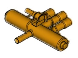 Zeige Details für 4-Wege Umkehrventil Spule + Leitung Bild von 4-Wege Umkehrventil Spule + Leitung